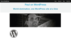 Desktop Screenshot of paulwp.com