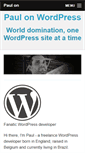 Mobile Screenshot of paulwp.com